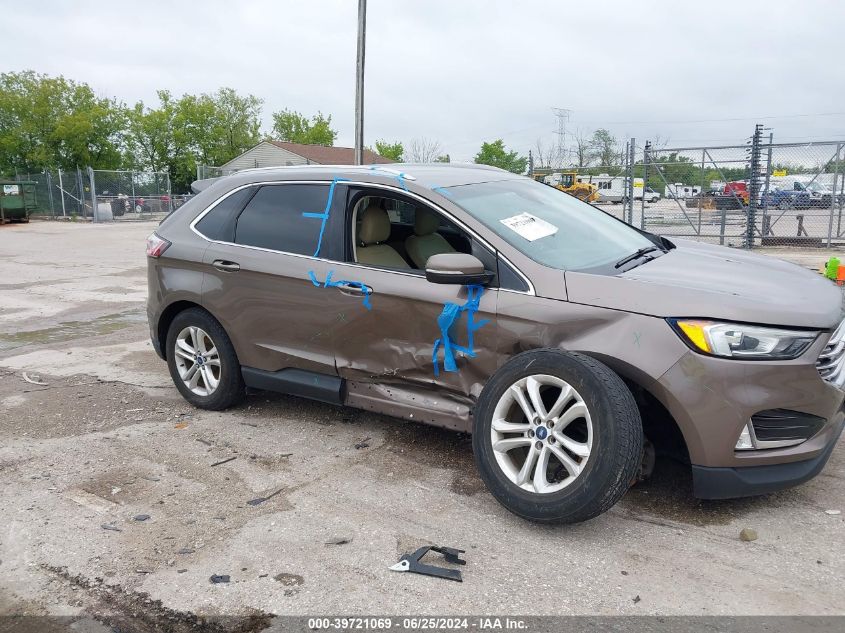 2019 Ford Edge Sel VIN: 2FMPK4J91KBB14115 Lot: 39721069