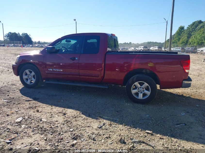 2007 Nissan Titan Se VIN: 1N6BA06A77N233454 Lot: 39721099