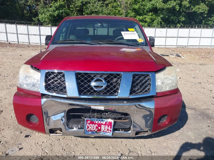 2007 Nissan Titan Se VIN: 1N6BA06A77N233454 Lot: 39721099