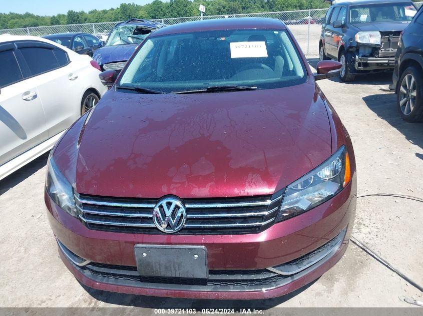 2014 Volkswagen Passat 1.8T S VIN: 1VWAT7A32EC094348 Lot: 39721103