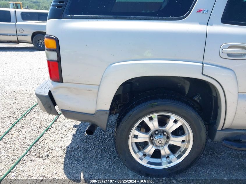 2005 Chevrolet Tahoe Z71 VIN: 1GNEK13T05R215030 Lot: 39721107