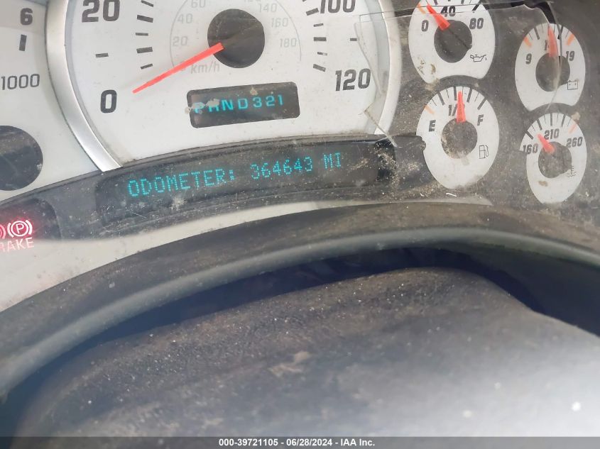 2003 Hummer H2 VIN: 5GRGN23UX3H127837 Lot: 39721105