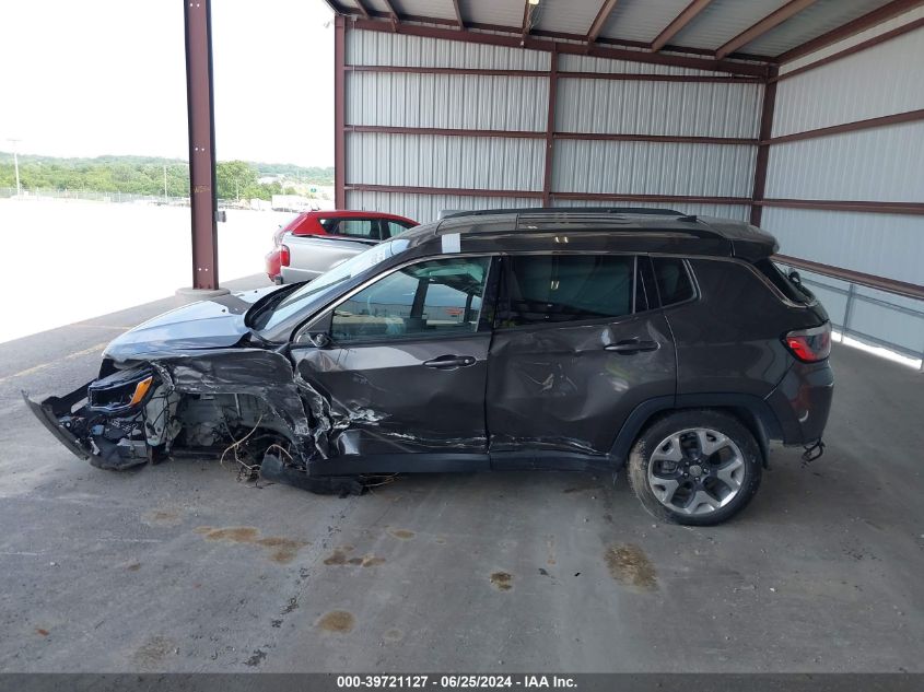 2019 Jeep Compass Limited VIN: 3C4NJDCB8KT821778 Lot: 39721127