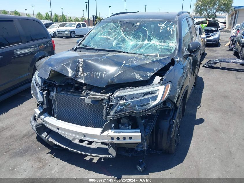 2021 Honda Pilot 2Wd Special Edition VIN: 5FNYF5H22MB019970 Lot: 39721145