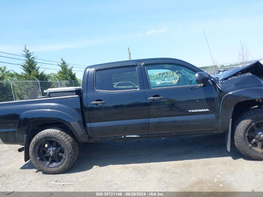 2013 Toyota Tacoma Double Cab Prerunner VIN: 3TMJU4GN1DM151983 Lot: 39721146