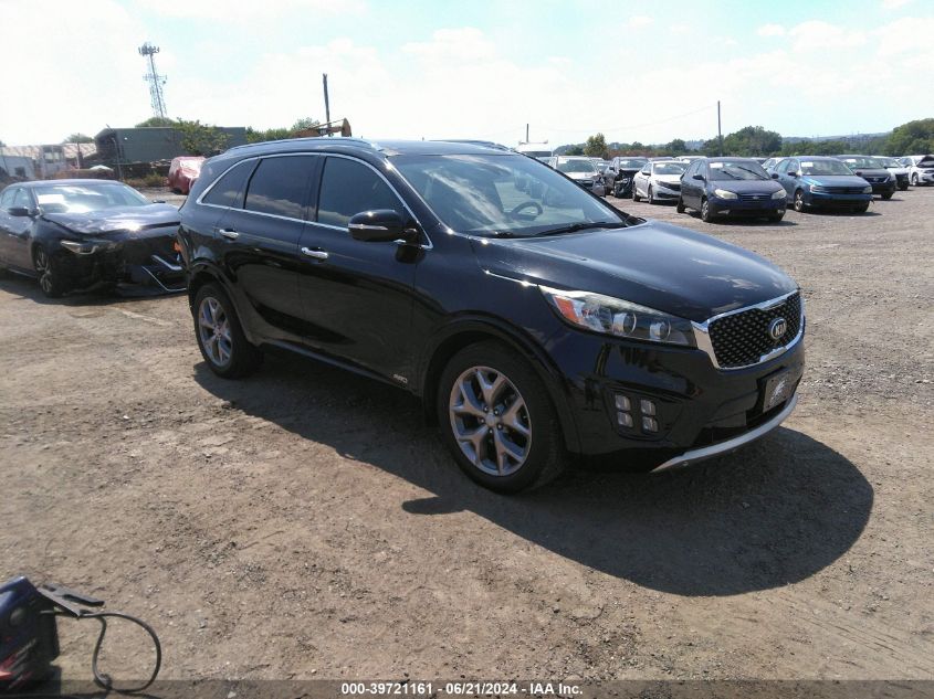 5XYPKDA13GG028290 2016 KIA SORENTO - Image 1