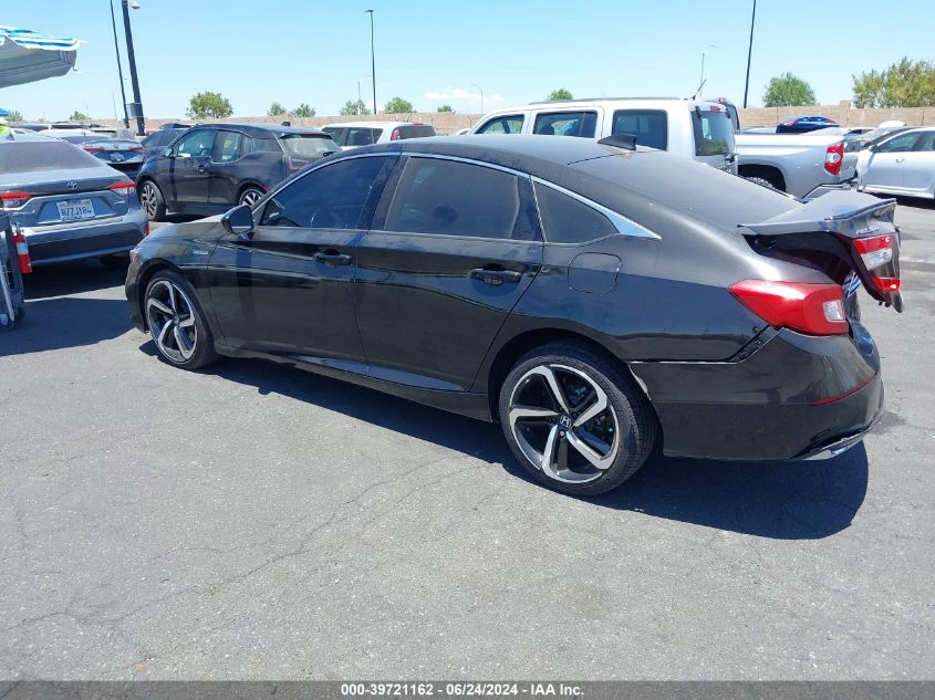 2022 Honda Accord Hybrid Sport VIN: 1HGCV3F24NA044045 Lot: 39721162
