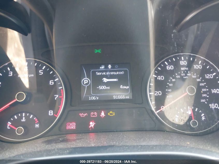 2017 Kia Optima Lx VIN: 5XXGT4L38HG125972 Lot: 39721183