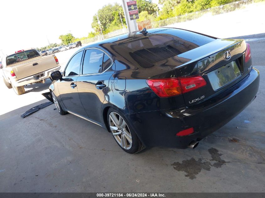 2008 Lexus Is 250 VIN: JTHCK262685022481 Lot: 39721184