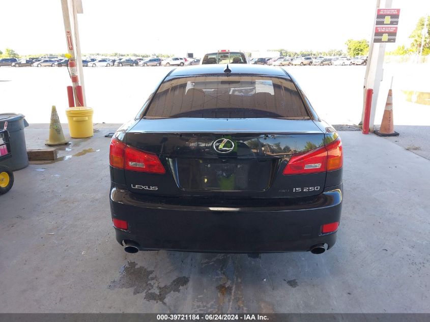 2008 Lexus Is 250 VIN: JTHCK262685022481 Lot: 39721184