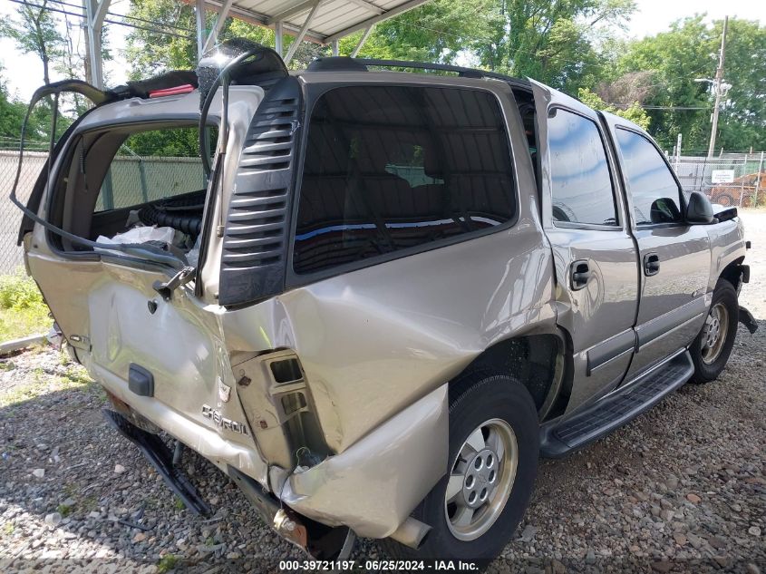 2003 Chevrolet Tahoe Ls VIN: 1GNEK13V83J218951 Lot: 39721197