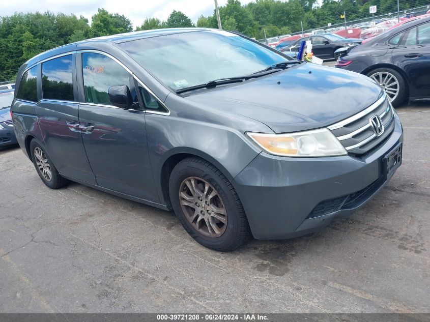 2012 Honda Odyssey Ex-L VIN: 5FNRL5H66CB046281 Lot: 39721208