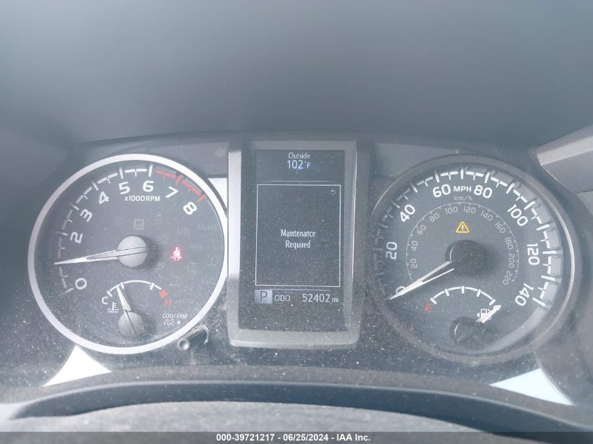 2020 Toyota Tacoma Trd Off-Road VIN: 3TMCZ5AN1LM351060 Lot: 39721217