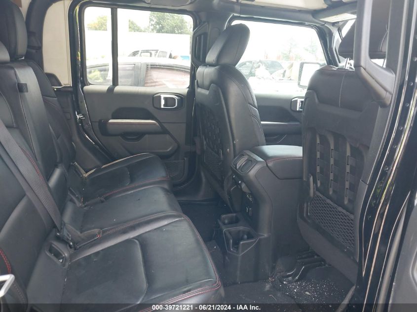 2022 Jeep Gladiator Rubicon 4X4 VIN: 1C6JJTBG7NL101076 Lot: 39721221