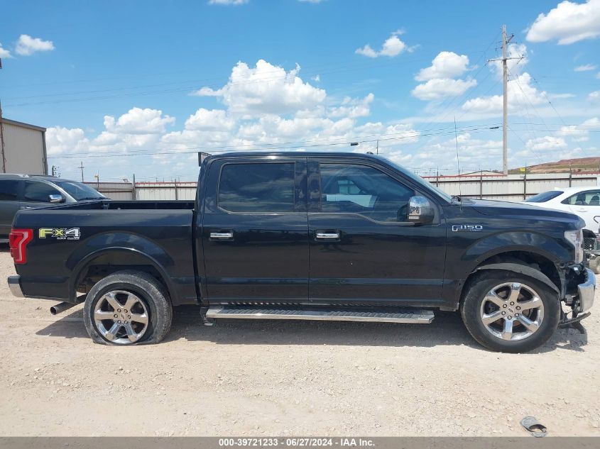 2015 Ford F150 Supercrew VIN: 1FTEW1EG0FKD20819 Lot: 39721233