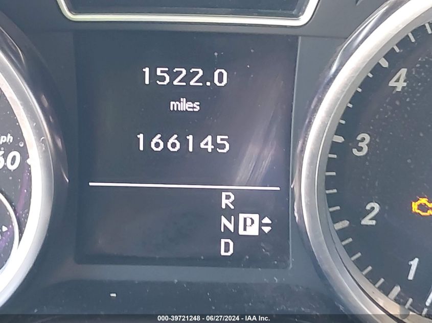 2012 Mercedes-Benz Ml 350 4Matic VIN: 4JGDA5HB0CA061702 Lot: 39721248