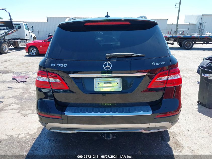 2012 Mercedes-Benz Ml 350 4Matic VIN: 4JGDA5HB0CA061702 Lot: 39721248