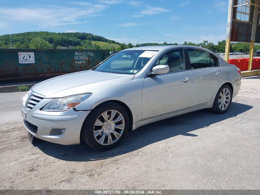 2009 Hyundai Genesis 3.8 VIN: KMHGC46E69U037880 Lot: 39721250