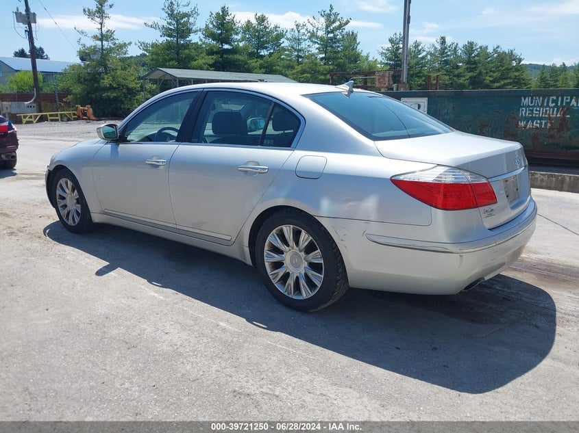 2009 Hyundai Genesis 3.8 VIN: KMHGC46E69U037880 Lot: 39721250