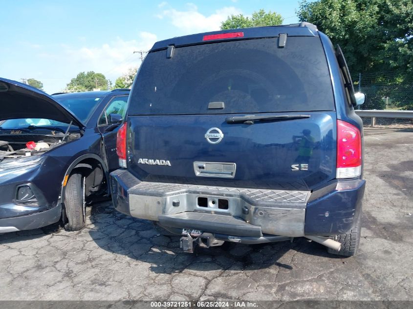 2006 Nissan Armada Se/Le VIN: 5N1AA08B26N718485 Lot: 39721251