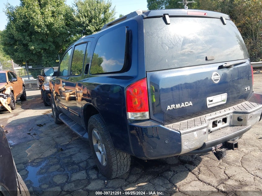 2006 Nissan Armada Se/Le VIN: 5N1AA08B26N718485 Lot: 39721251