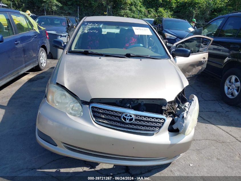 2005 Toyota Corolla Ce VIN: 1NXBR32E55Z552646 Lot: 39721267