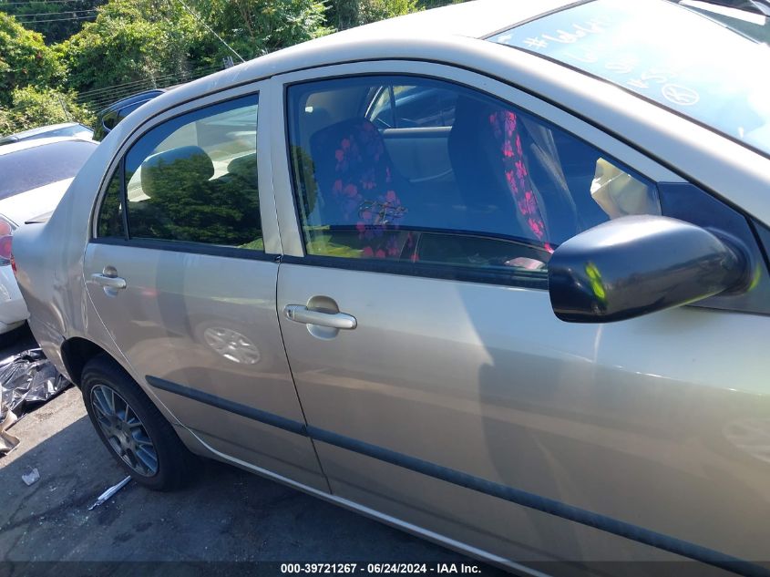 2005 Toyota Corolla Ce VIN: 1NXBR32E55Z552646 Lot: 39721267