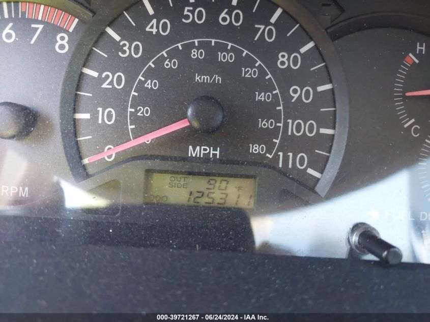 2005 Toyota Corolla Ce VIN: 1NXBR32E55Z552646 Lot: 39721267