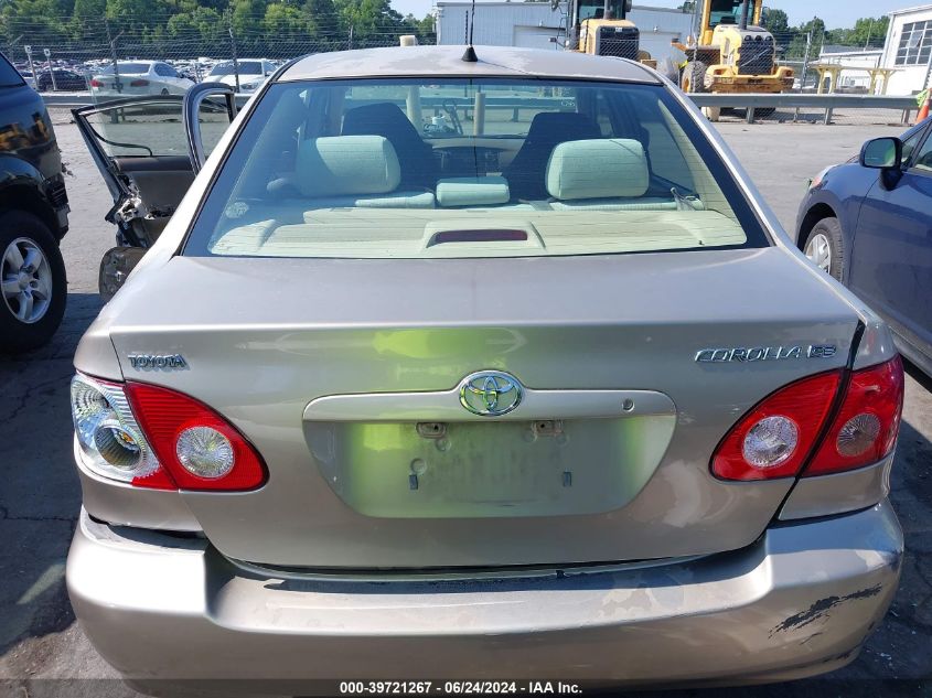 2005 Toyota Corolla Ce VIN: 1NXBR32E55Z552646 Lot: 39721267