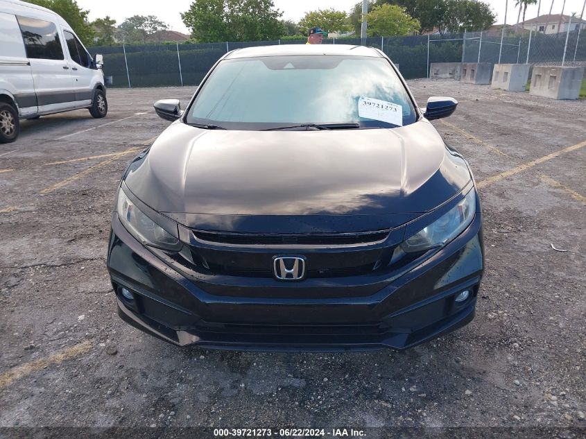 2019 Honda Civic Sport VIN: 19XFC2F80KE030152 Lot: 39721273