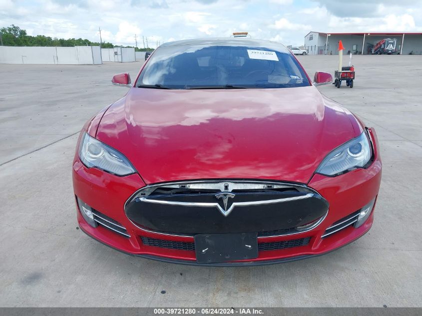 2014 Tesla Model S P85 VIN: 5YJSA1H16EFP39276 Lot: 39721280