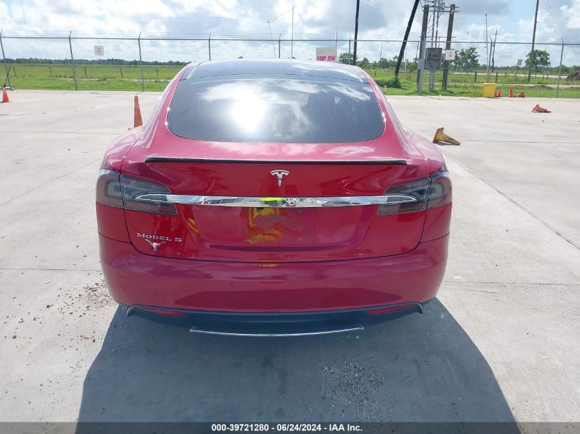 2014 Tesla Model S P85 VIN: 5YJSA1H16EFP39276 Lot: 39721280