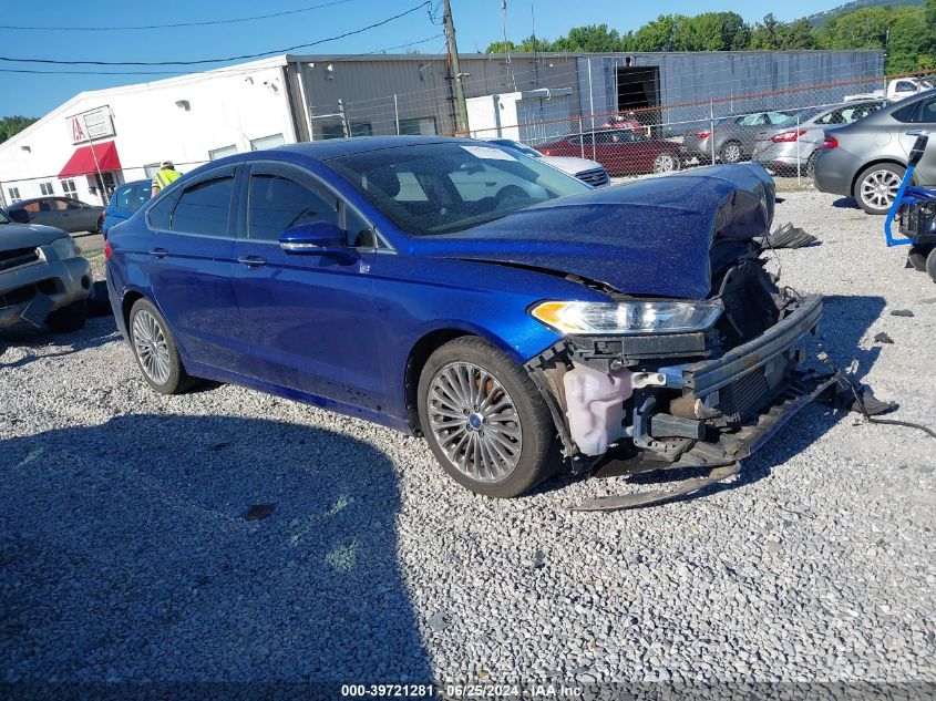 2013 Ford Fusion Titanium VIN: 3FA6P0K90DR299745 Lot: 39721281