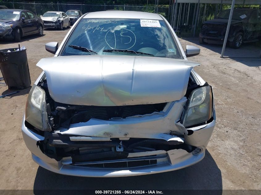 2011 Nissan Sentra 2.0S VIN: 3N1AB6AP6BL711014 Lot: 39721285