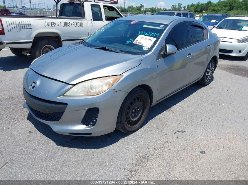 2013 Mazda Mazda3 I Sv VIN: JM1BL1TF1D1836454 Lot: 39721294