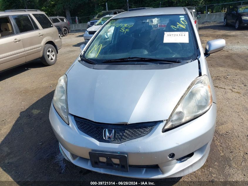 2012 Honda Fit Sport VIN: JHMGE8H5XCC006968 Lot: 39721314