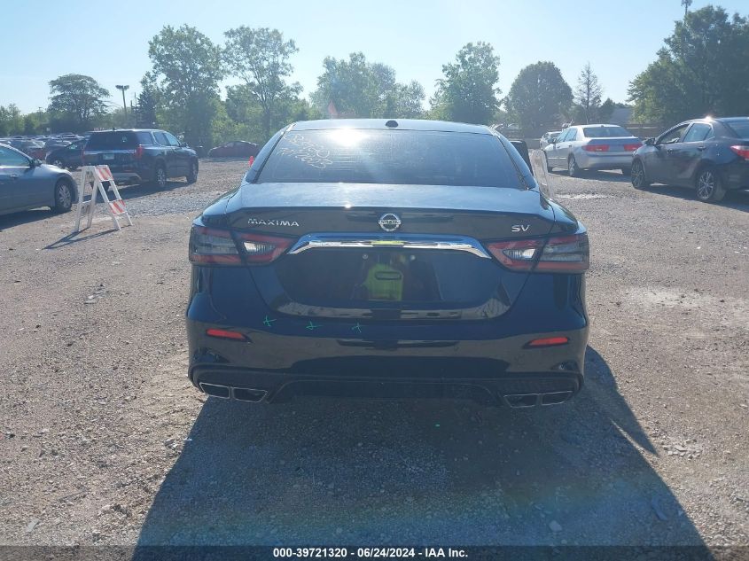 2022 Nissan Maxima Sv Xtronic Cvt VIN: 1N4AA6CVXNC502411 Lot: 39721320