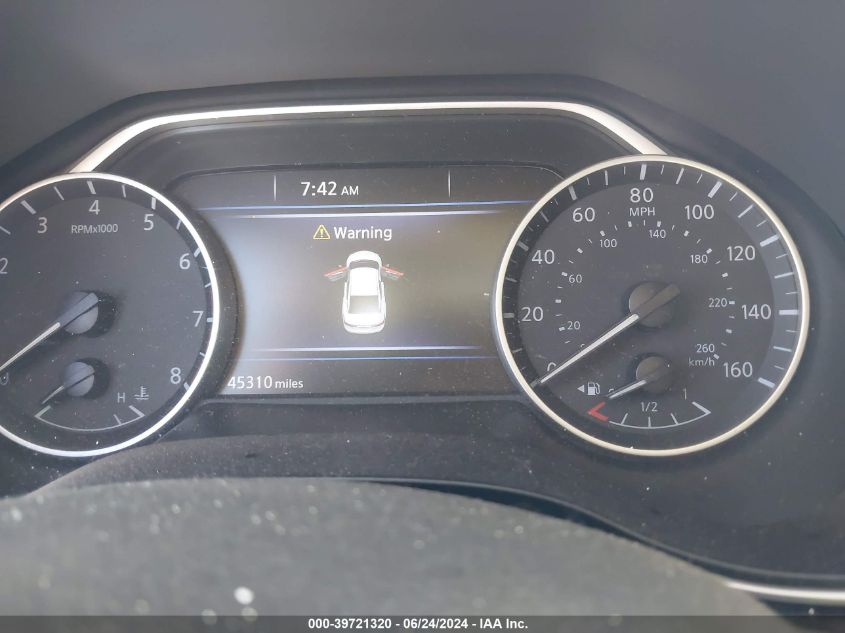 2022 Nissan Maxima Sv Xtronic Cvt VIN: 1N4AA6CVXNC502411 Lot: 39721320