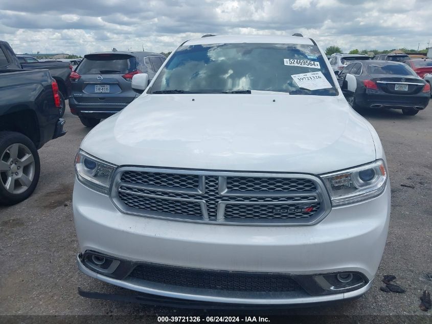 2018 Dodge Durango Sxt Rwd VIN: 1C4RDHAG7JC154209 Lot: 39721326