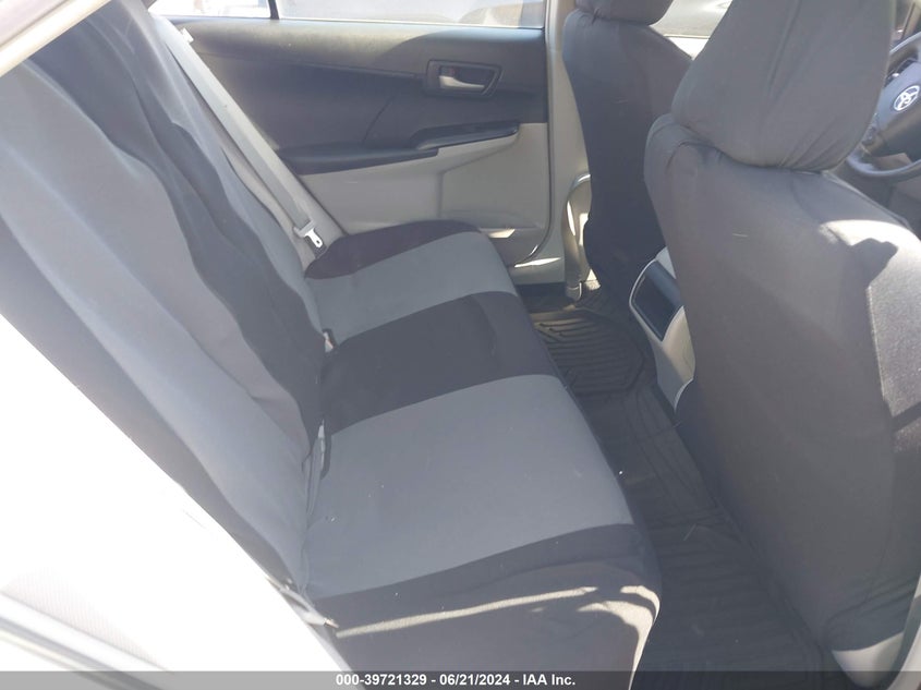 2012 Toyota Camry Le VIN: 4T1BF1FK8CU038171 Lot: 39721329