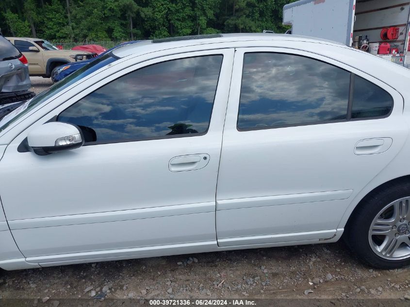 2008 Volvo S60 2.5T VIN: YV1RS592X82690689 Lot: 39721336