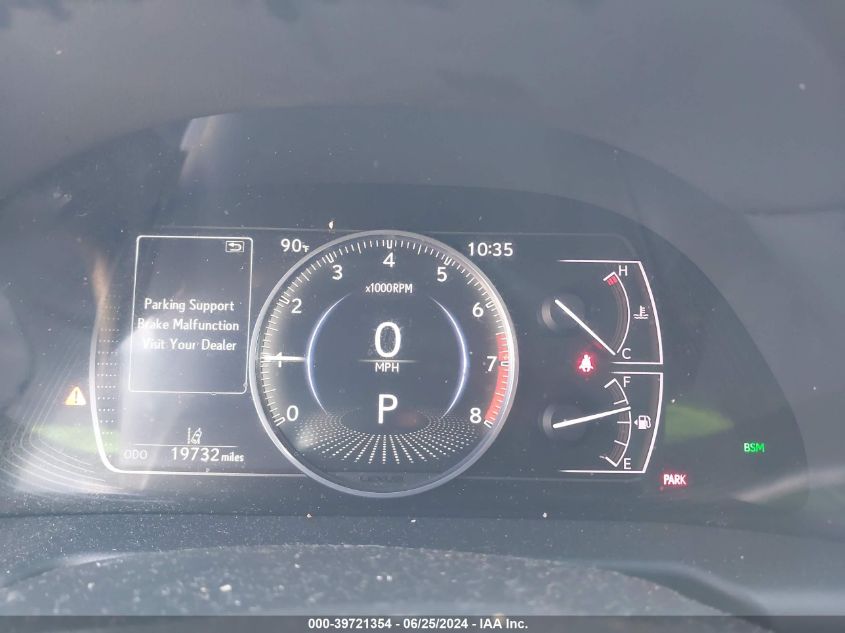 2022 Lexus Es 350 Ultra Luxury VIN: 58AFZ1B14NU128791 Lot: 39721354