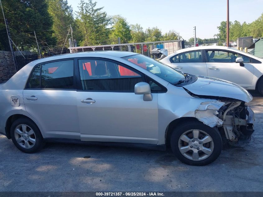 2009 Nissan Versa S/Sl VIN: 3N1BC11E39L497564 Lot: 39721357