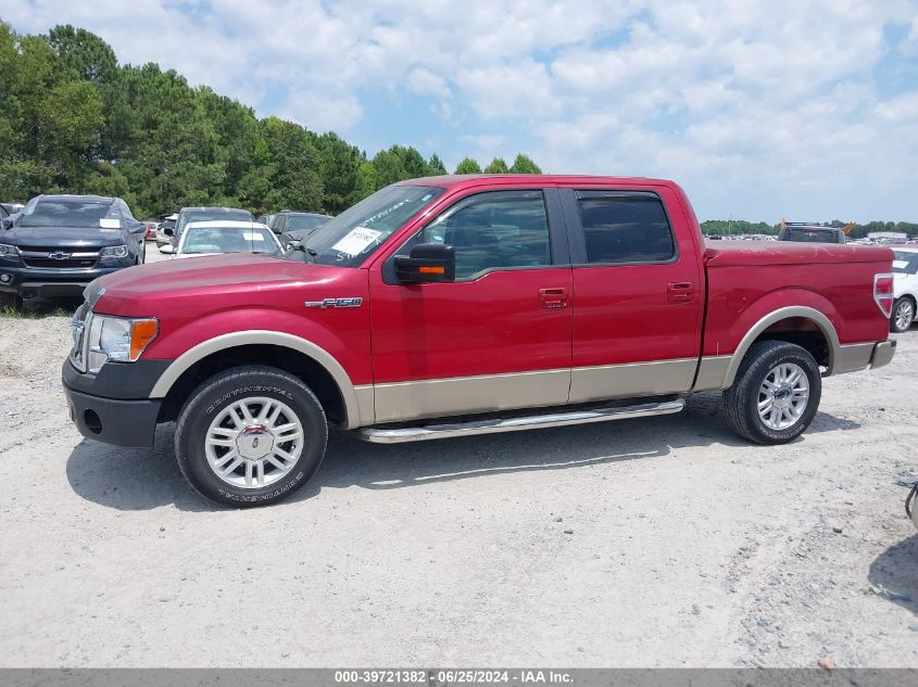 2009 Ford F-150 King Ranch/Lariat/Platinum/Xl/Xlt VIN: 1FTPW12V99FB41591 Lot: 39721382