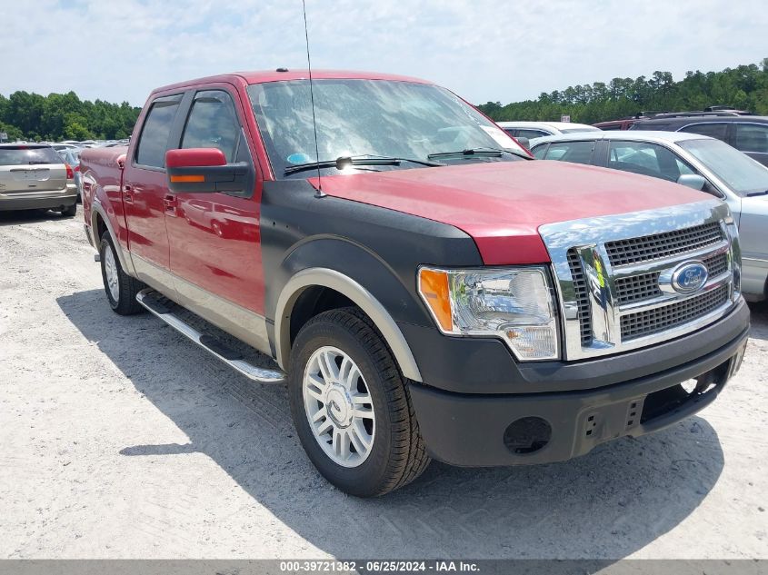 2009 Ford F-150 King Ranch/Lariat/Platinum/Xl/Xlt VIN: 1FTPW12V99FB41591 Lot: 39721382