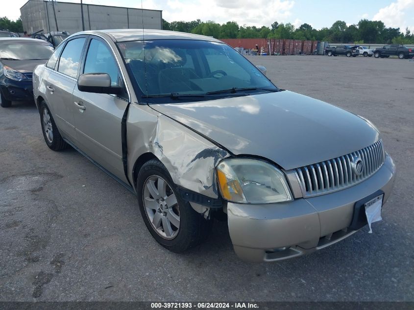 2005 Mercury Montego Luxury VIN: 1MEFM40165G610397 Lot: 39721393