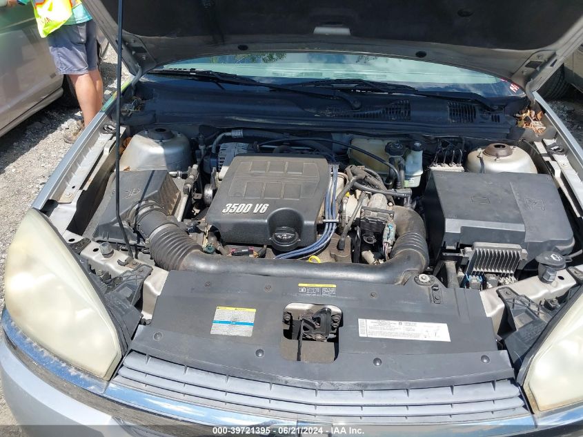 2005 Chevrolet Malibu Ls VIN: 1G1ZT54815F319562 Lot: 39721395