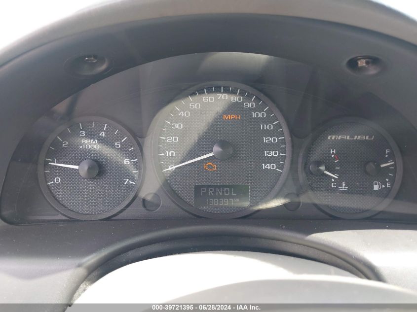 2005 Chevrolet Malibu Ls VIN: 1G1ZT54815F319562 Lot: 39721395