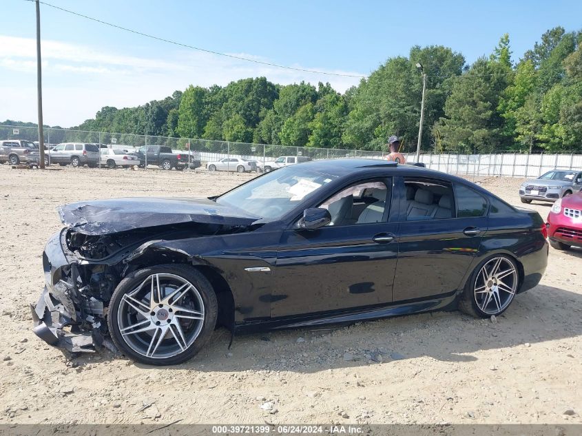 2012 BMW 550I VIN: WBAFR9C5XCDV58766 Lot: 39721399