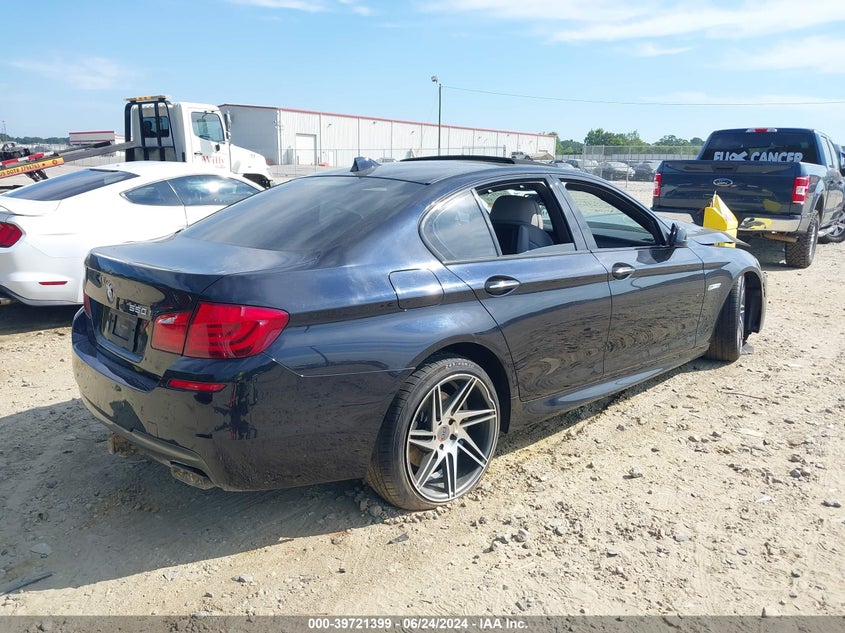 2012 BMW 550I VIN: WBAFR9C5XCDV58766 Lot: 39721399
